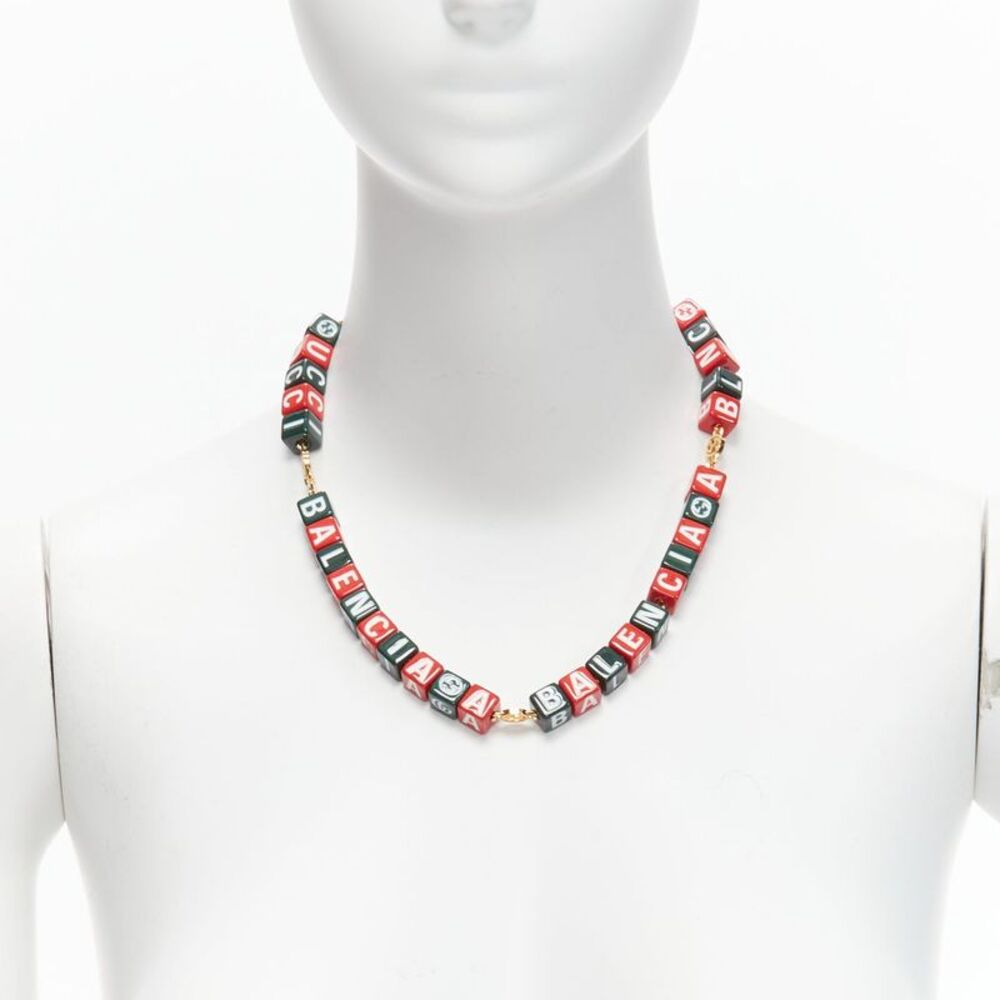Gucci Balenciaga Project Cubes Necklace
